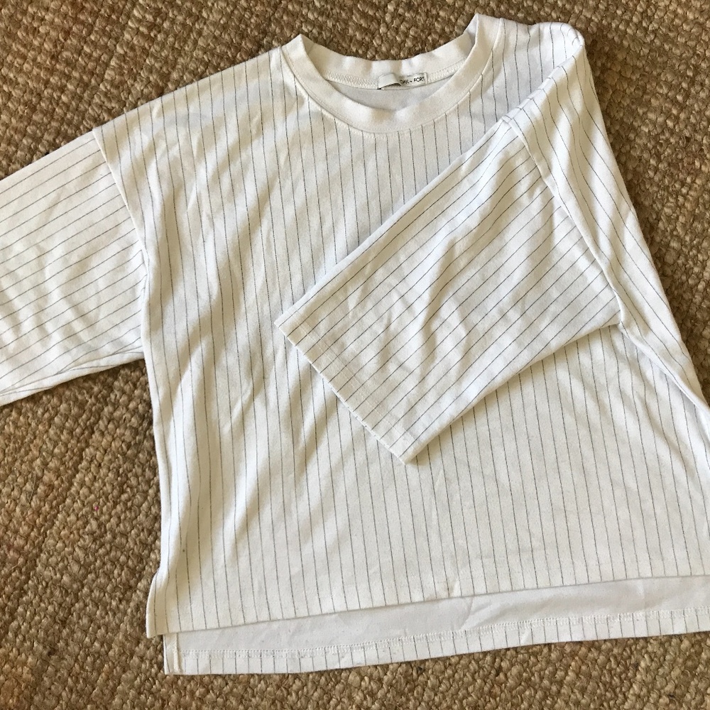 Boxy White Shirt
